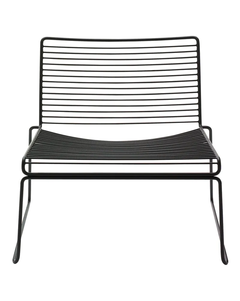 Hay Lounge Sessel Hee - Orange - lackierter Stahl - Designer Hee Welling 