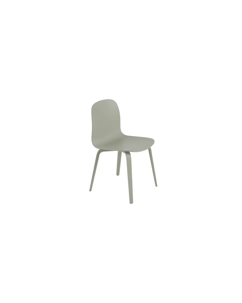 Muuto Stuhl Visu - Grün - Eschefurnier - Designer Mika Tolvanen 