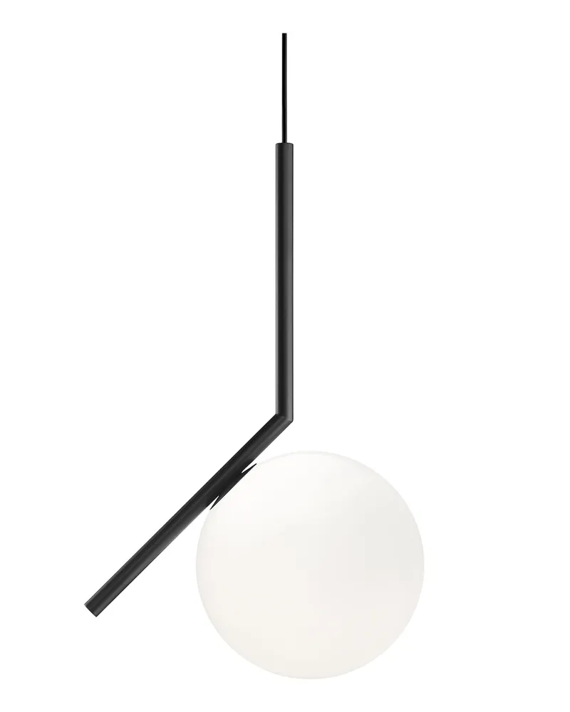 Flos Pendelleuchte IC - Gold - gebürstetes Messing - Designer Michael Anastassiades 