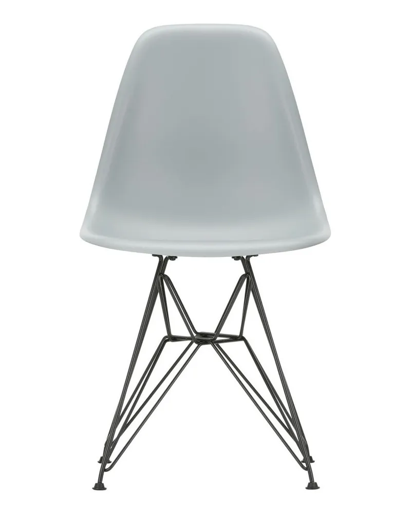 Vitra Stuhl Eames Plastic - Grau - Recycelter Kunststoff (Post-Consumer) - Designer Charles & Ray Eames 