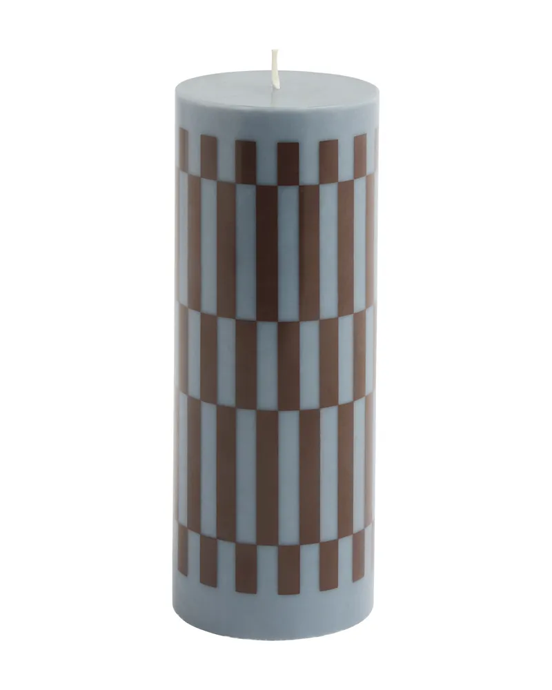 Hay Blockkerze Column - Bunt - Stearin 