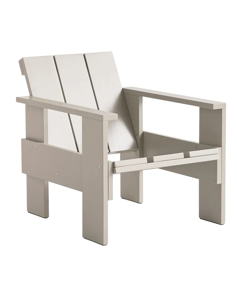 Hay Lounge-Sessel Crate - Weiß - Kiefer, massiv - Designer Gerrit Rietveld 