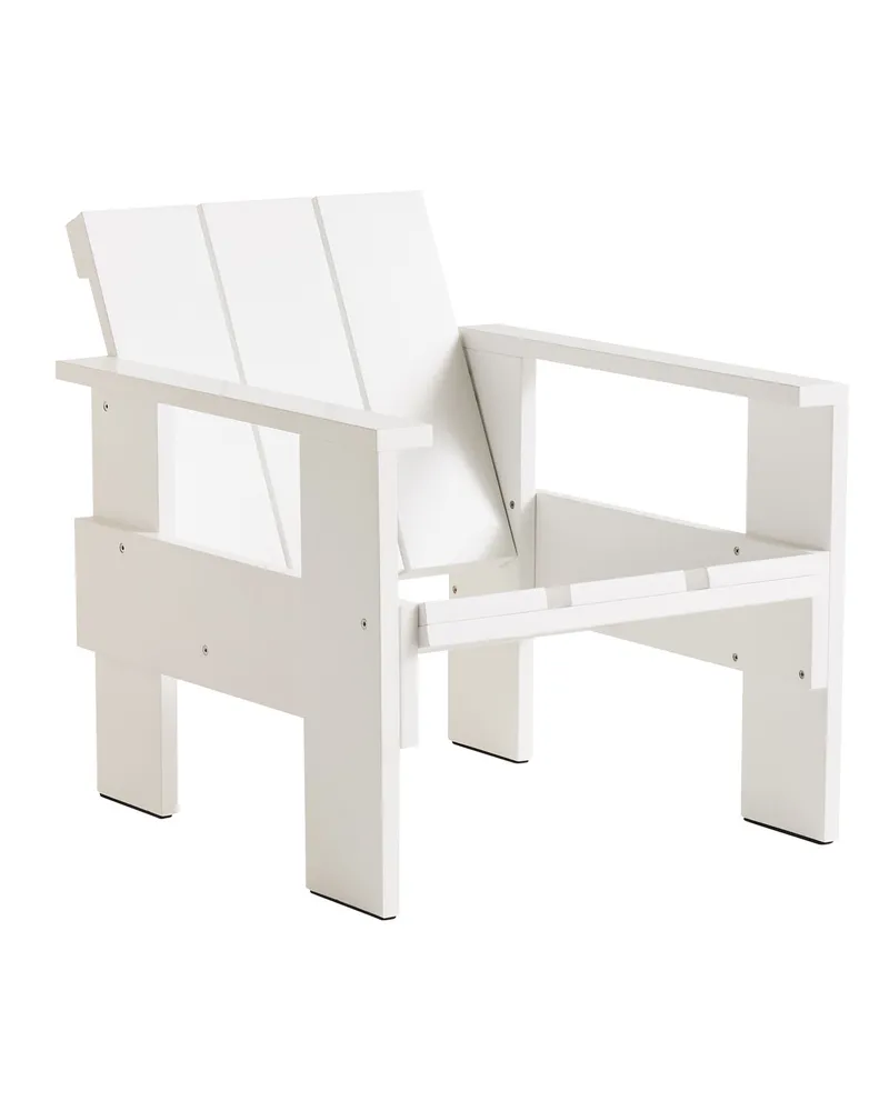 Hay Lounge-Sessel Crate - Weiß - Kiefer, massiv - Designer Gerrit Rietveld 