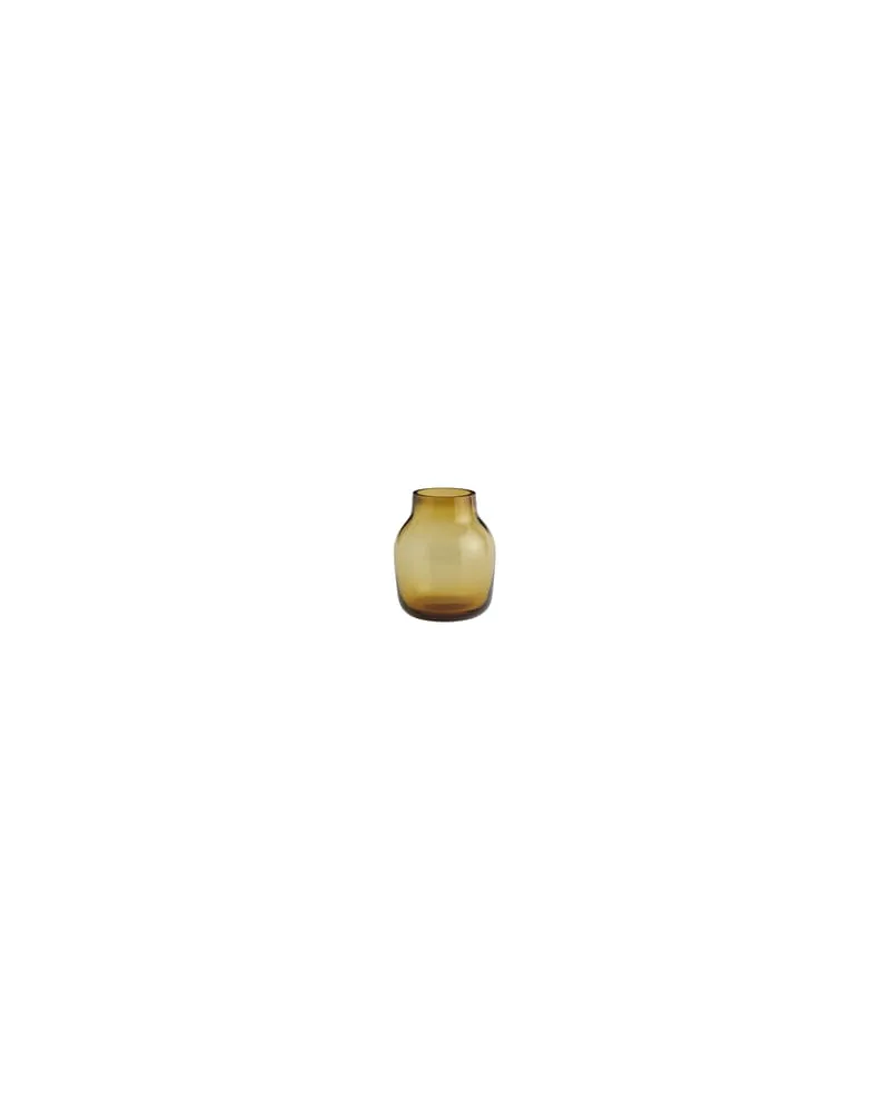 Muuto Vase Silent - Orange - mundgeblasenes Glas - Designer Andreas Engesvik 