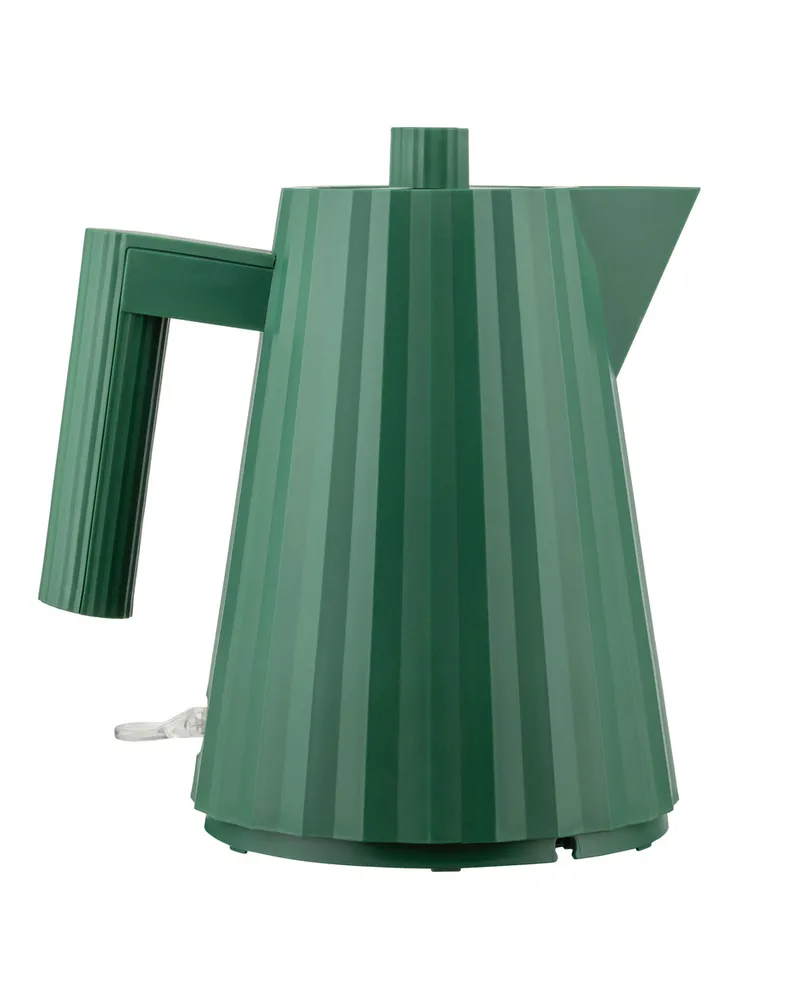 Alessi Wasserkocher Plissé - Weiß - thermoplastisches Harz - Designer Michele de Lucchi 