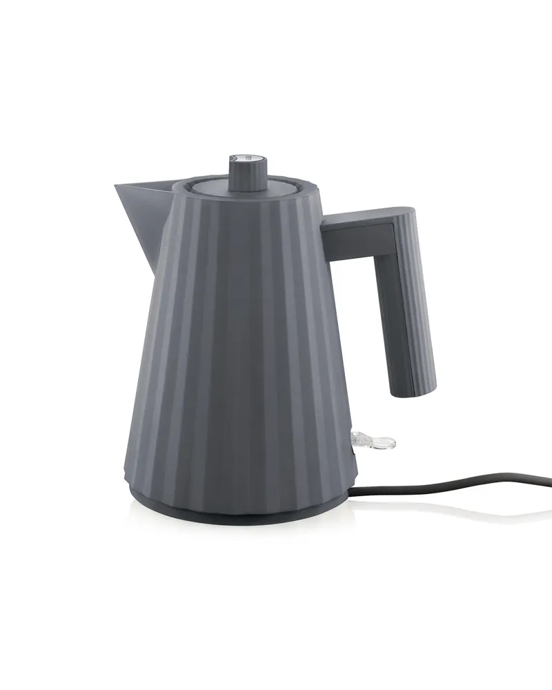 Alessi Wasserkocher Plissé - Weiß - thermoplastisches Harz - Designer Michele de Lucchi 