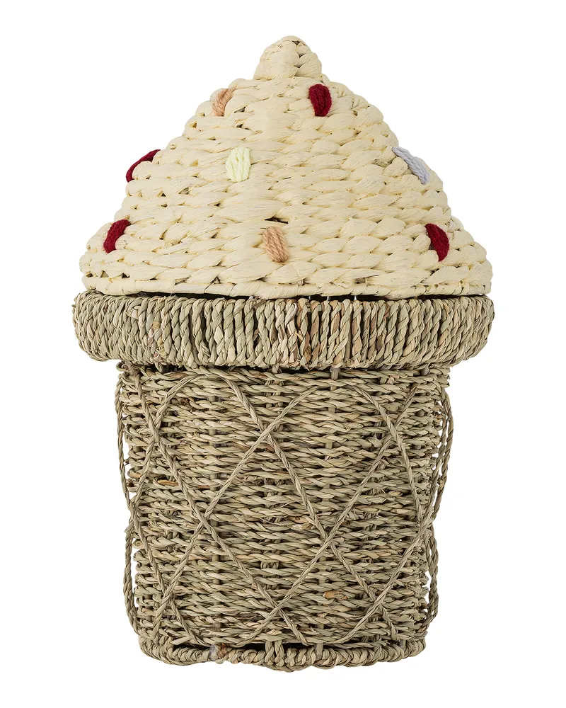Bloomingville Korb Cillie - Beige - Seegras 