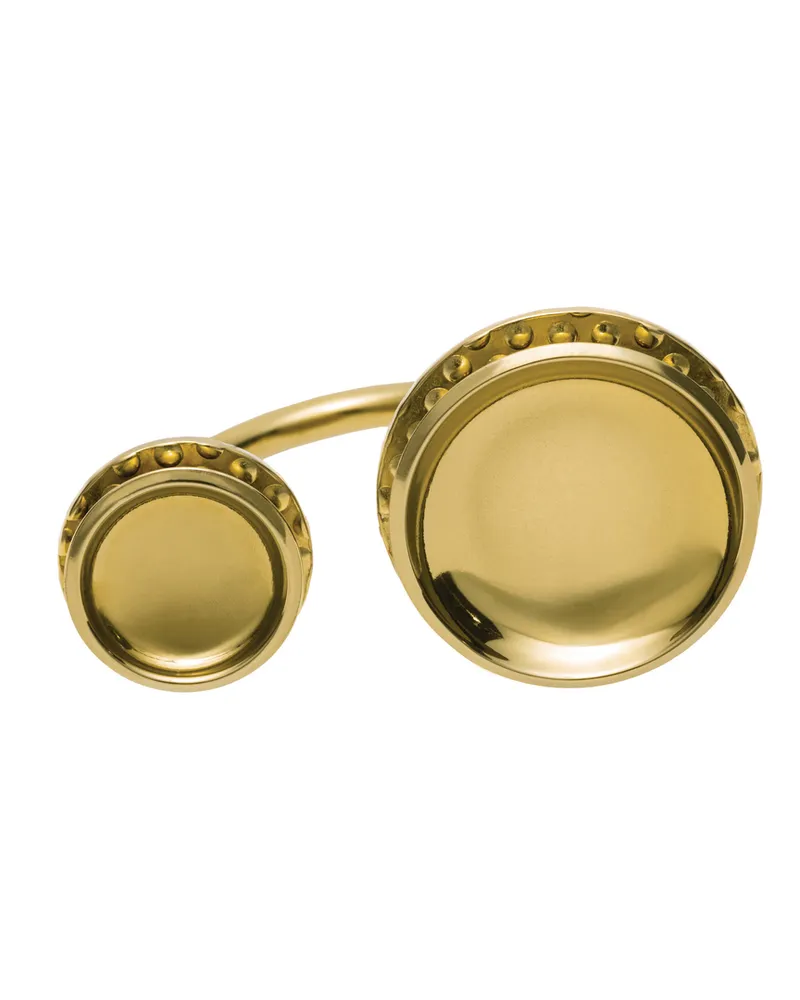 Alessi Ring Bijoux - Metall - PVD-beschichteter Stahl - Designer Elena Salmistraro Metall