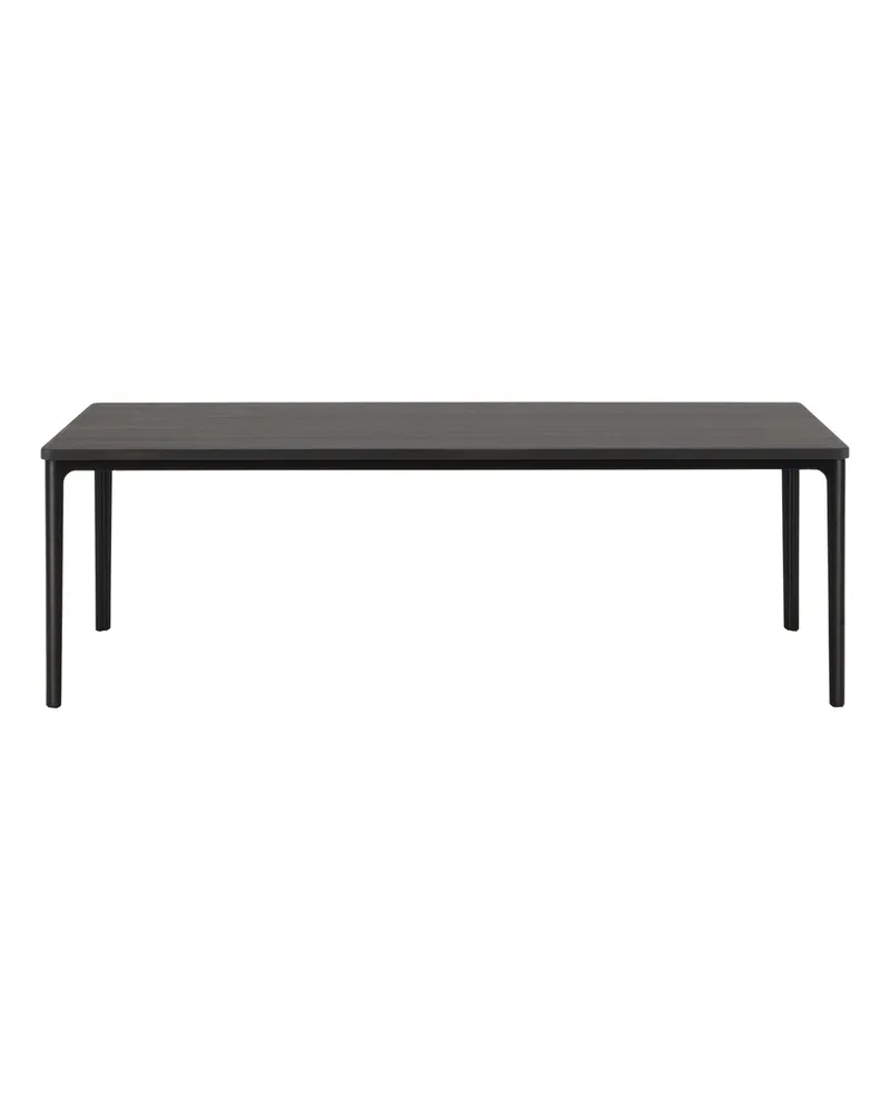 Vitra Couchtisch Plate - Braun - Lackiertes Aluminium - Designer Jasper Morrison 