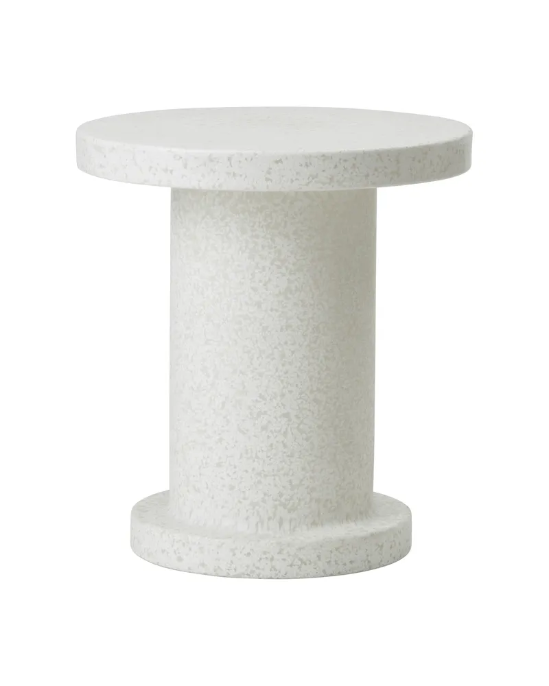 Normann Copenhagen Couchtisch Bit - Weiß - Recyceltes Polyethylen - Designer Simon Legald 