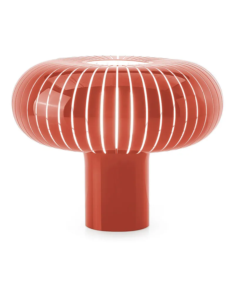Kartell Tischleuchte Teresa - Orange - Recyceltes PMMA - Designer Ferruccio Laviani 