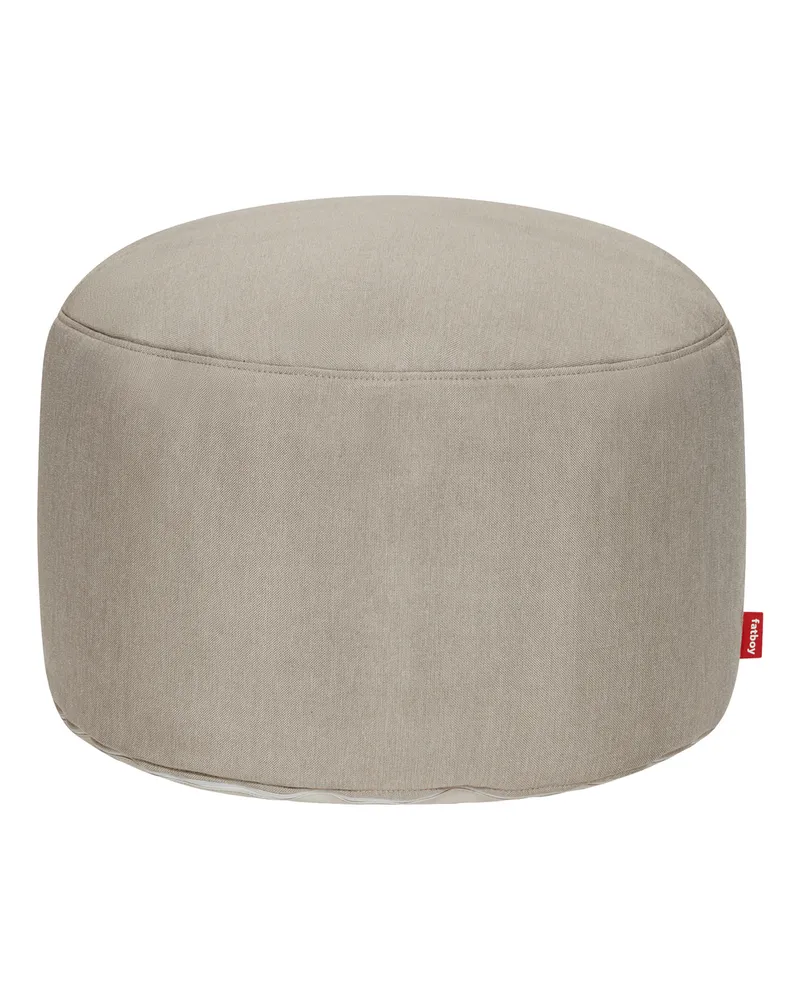 Fatboy Outdoor-Hocker Point - Grau - Olefin Stoff 