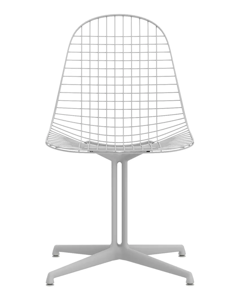 Vitra Stuhl La Fonda - Weiß - Aluminium-Druckguß - Designer Charles & Ray Eames 