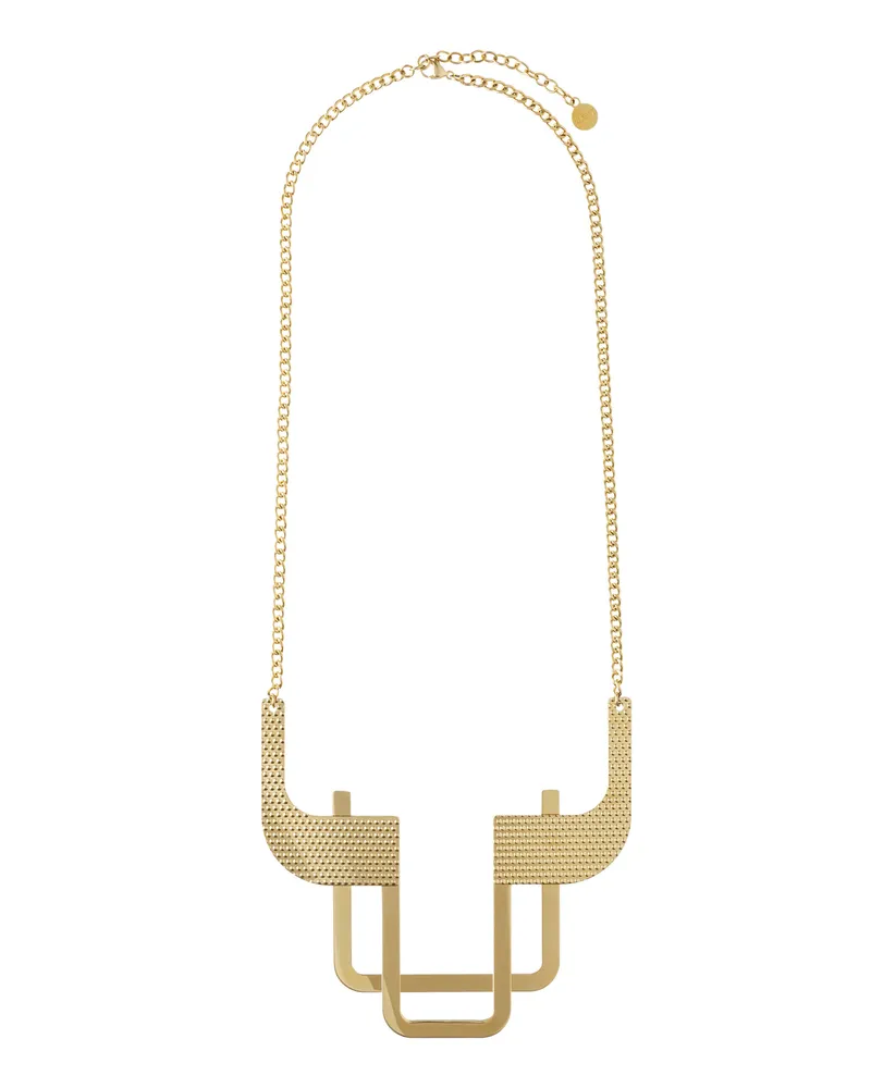 Alessi Halskette Bijoux - Metall - PVD-beschichteter Stahl - Designer Elena Salmistraro Metall