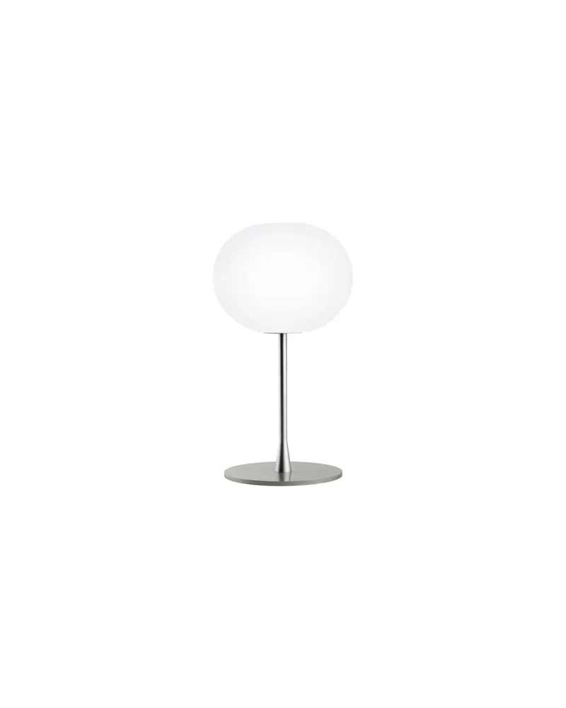 Flos Tischleuchte Glo-Ball - Weiß - mundgeblasenes Glas - Designer Jasper Morrison 