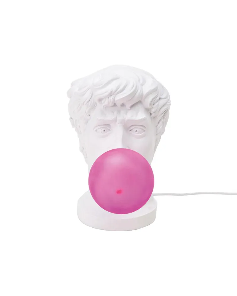 Seletti Tischleuchte New antic - Weiß - Harz - Designer Uto Balmoral 