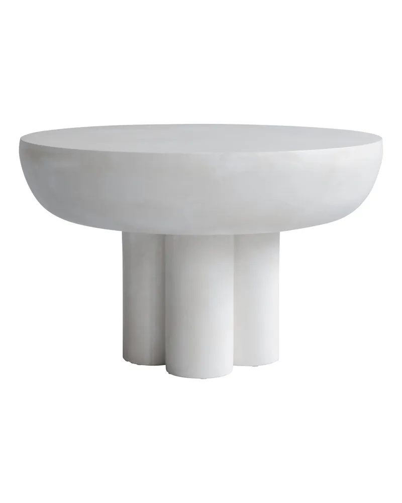 101 Copenhagen Couchtisch Crown - Weiß - Faserbeton - Designer Tommy Hyldahl 
