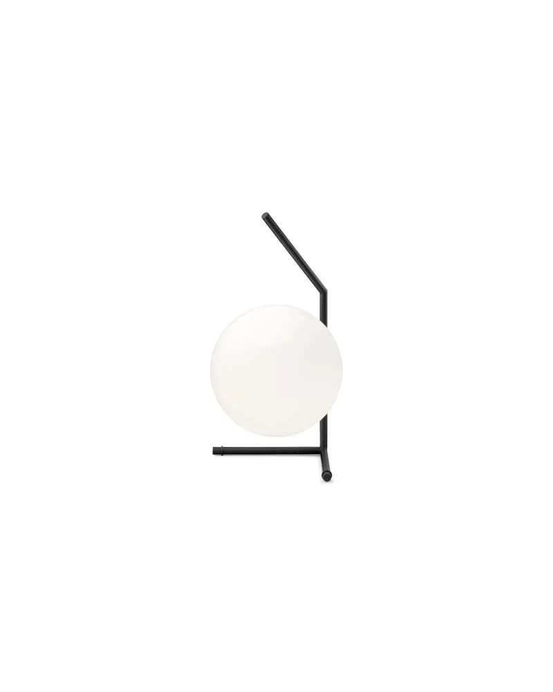Flos Tischleuchte IC - Schwarz - gefirnister Stahl - Designer Michael Anastassiades 