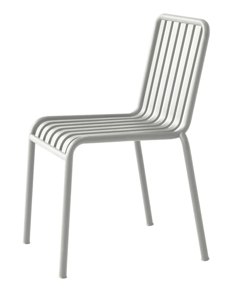 Hay Stapelbarer Stuhl Palissade - Weiß - Stahl - Designer Ronan & Erwan Bouroullec 