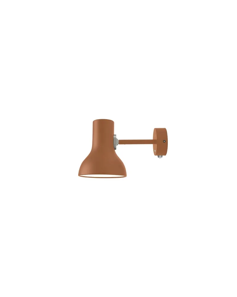 Anglepoise Wandleuchte Type 75 - Braun - Aluminium - Designer Margaret Howell 