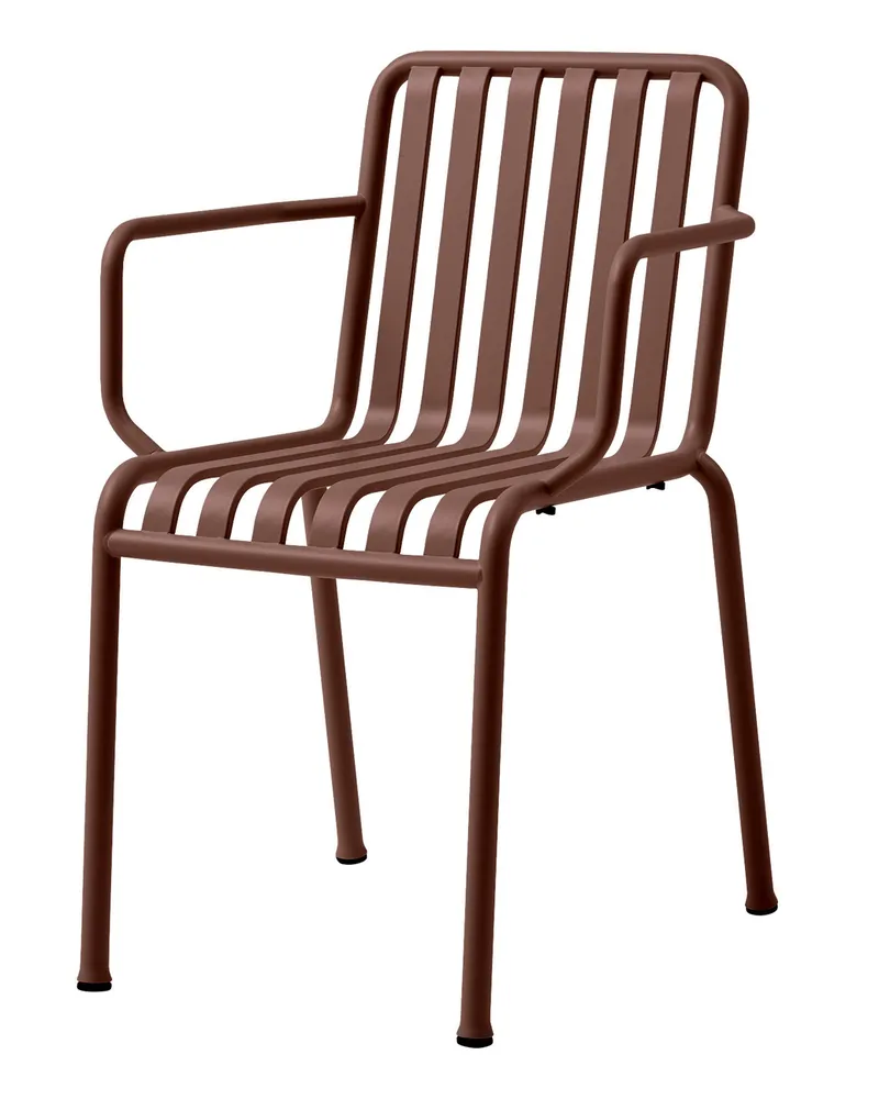 Hay Stapelbarer Sessel Palissade - Rot - Stahl - Designer Ronan & Erwan Bouroullec 