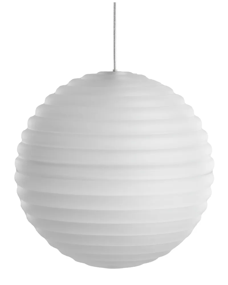 Tom Dixon Pendelleuchte Press - Weiß - Pressglas - Designer Tom Dixon 