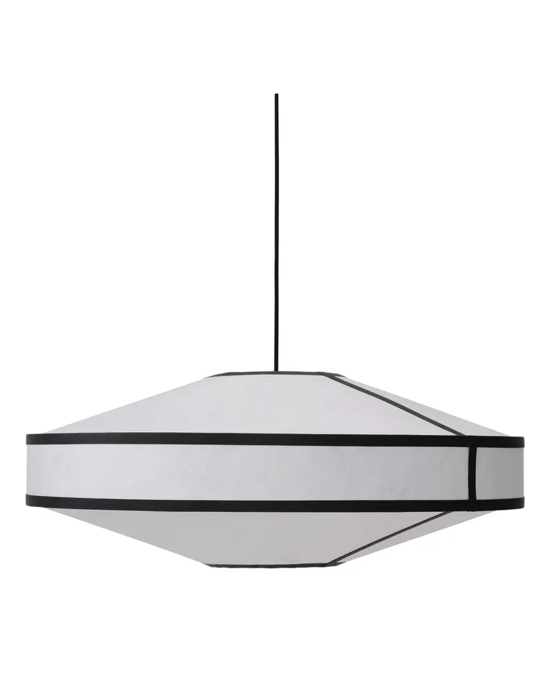 New Works Pendelleuchte Kite - Weiß - Tyvek - Designer Panter & Tourron 