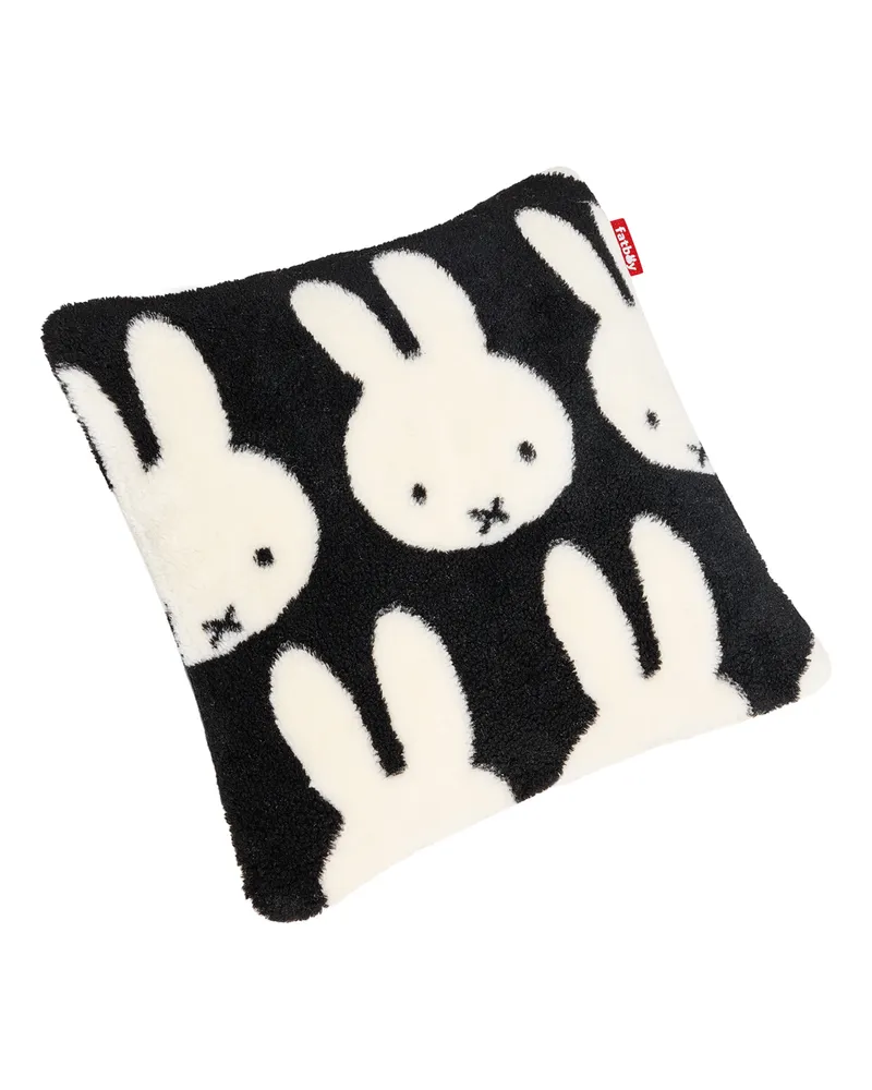 Fatboy Kissen Miffy - Schwarz - Plüschstoff 