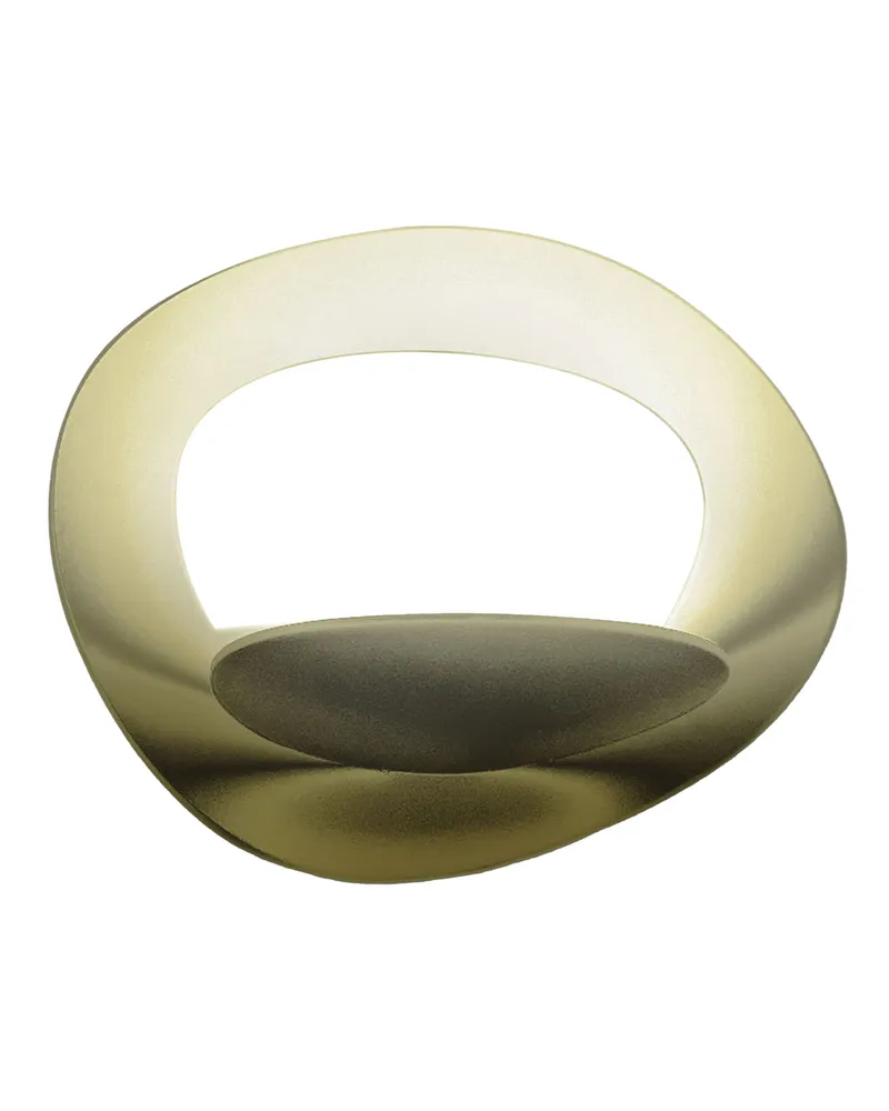 Artemide Wandleuchte Pirce - Gold - klarlackbeschichtetes Aluminium - Designer Giuseppe Maurizio Scutellà 