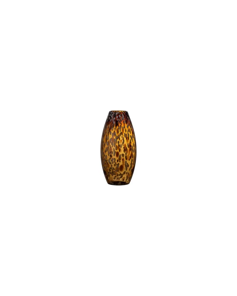 Bloomingville Vase Vases - Braun - mundgeblasenes Glas 
