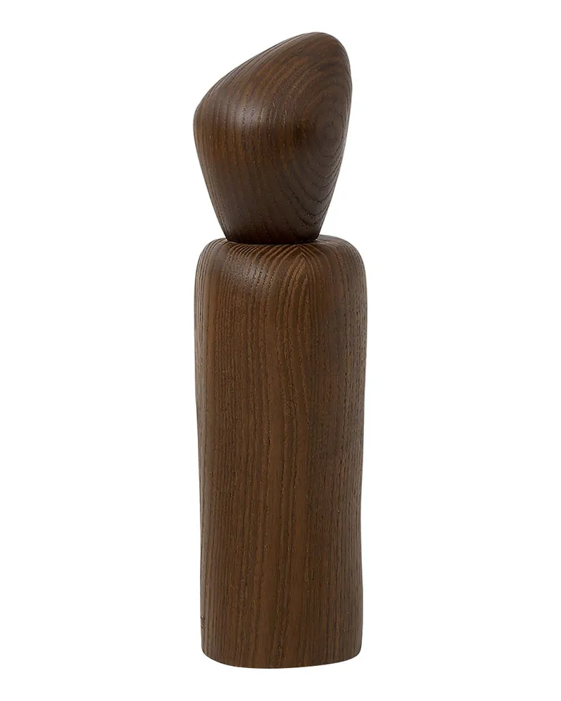ferm LIVING Gewürzmühle Cairn - Holz natur - Esche massiv - Designer Trine Andersen 