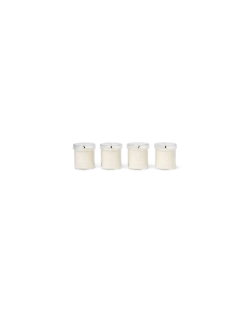 ferm LIVING Weihnachtskalender Noël - Weiß - Wachs - Designer Trine Andersen 
