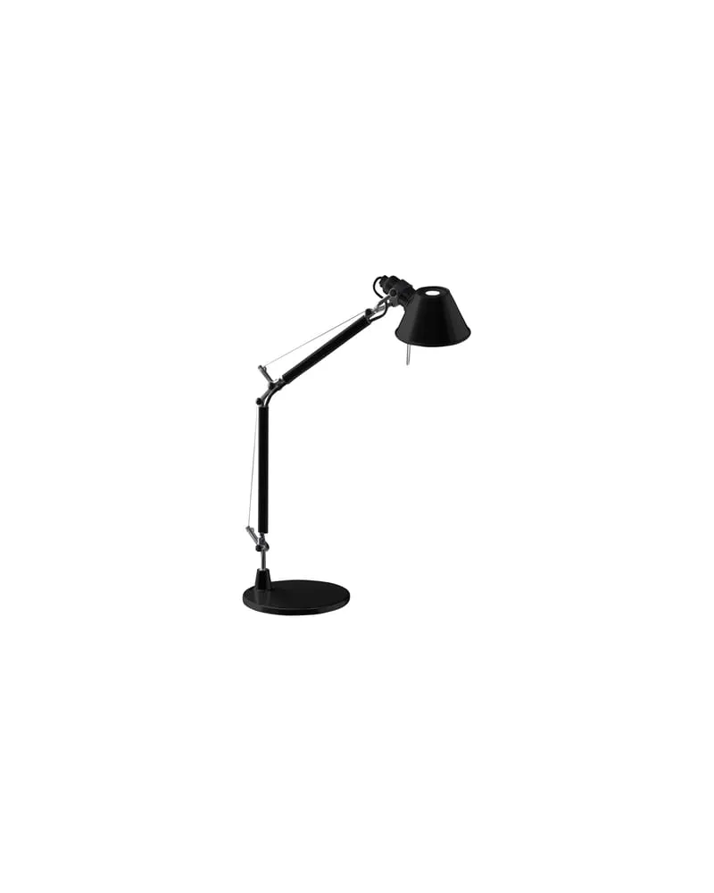 Artemide Tischleuchte Tolomeo - Schwarz - bemaltes Aluminium - Designer Michele de Lucchi 