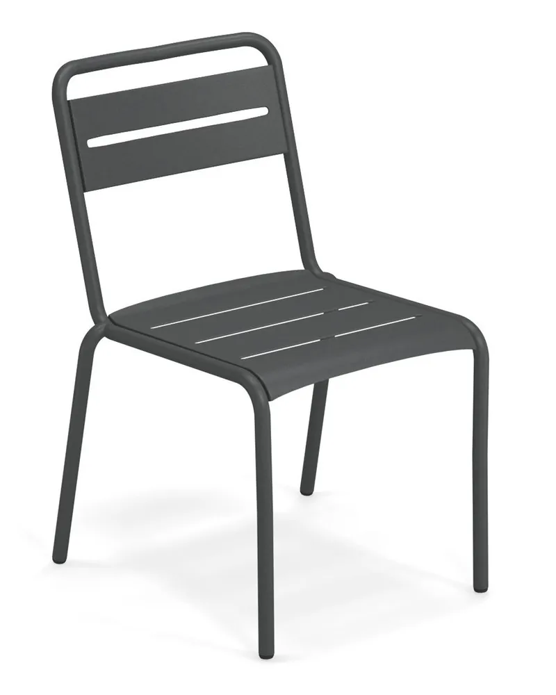 EMU Stapelbarer Stuhl Star - Beige - Aluminium 