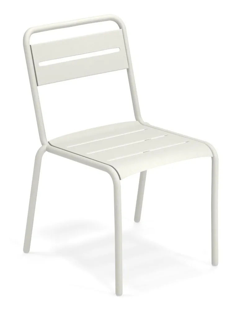 EMU Stapelbarer Stuhl Star - Beige - Aluminium 