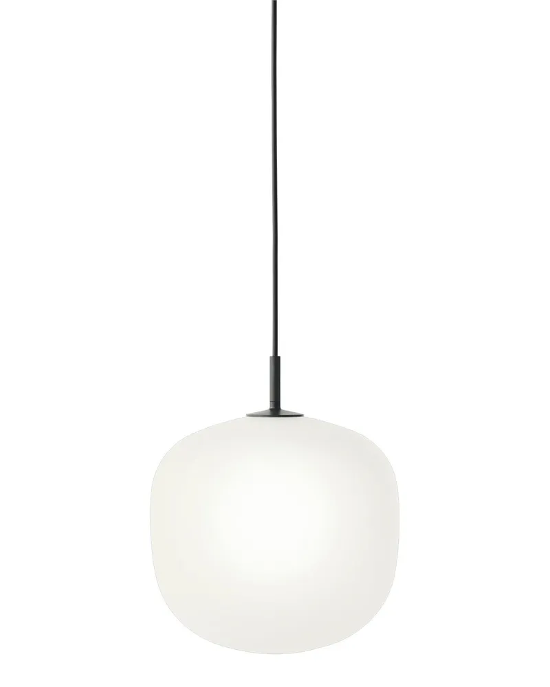 Muuto Pendelleuchte Rime - Weiß - mundgeblasenes Glas - Designer Taf Architects 
