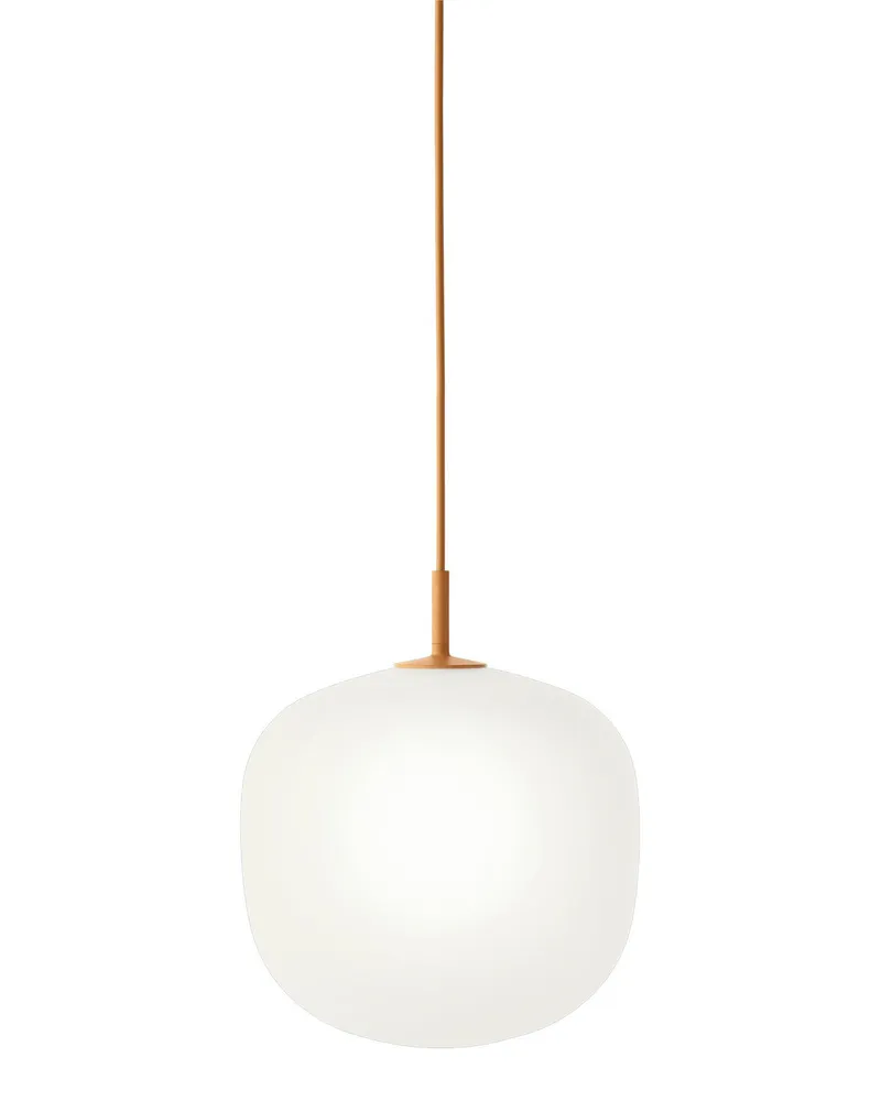 Muuto Pendelleuchte Rime - Weiß - mundgeblasenes Glas - Designer Taf Architects 
