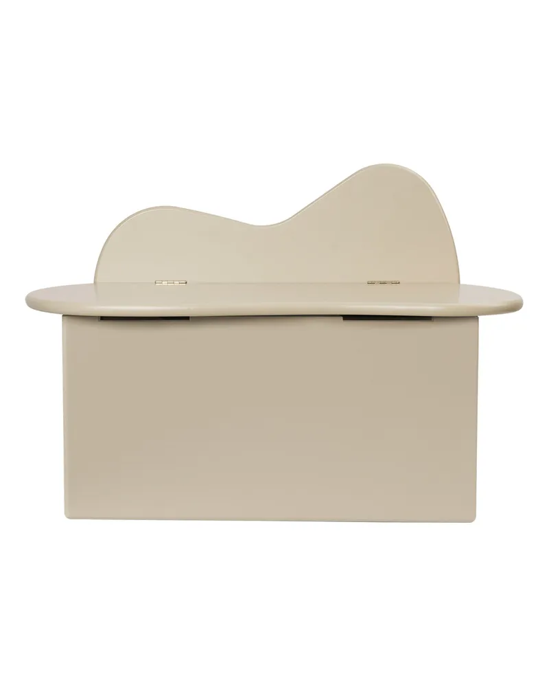 ferm LIVING Kiste Slope - Beige - mitteldichte bemalte Holzfaserplatte 