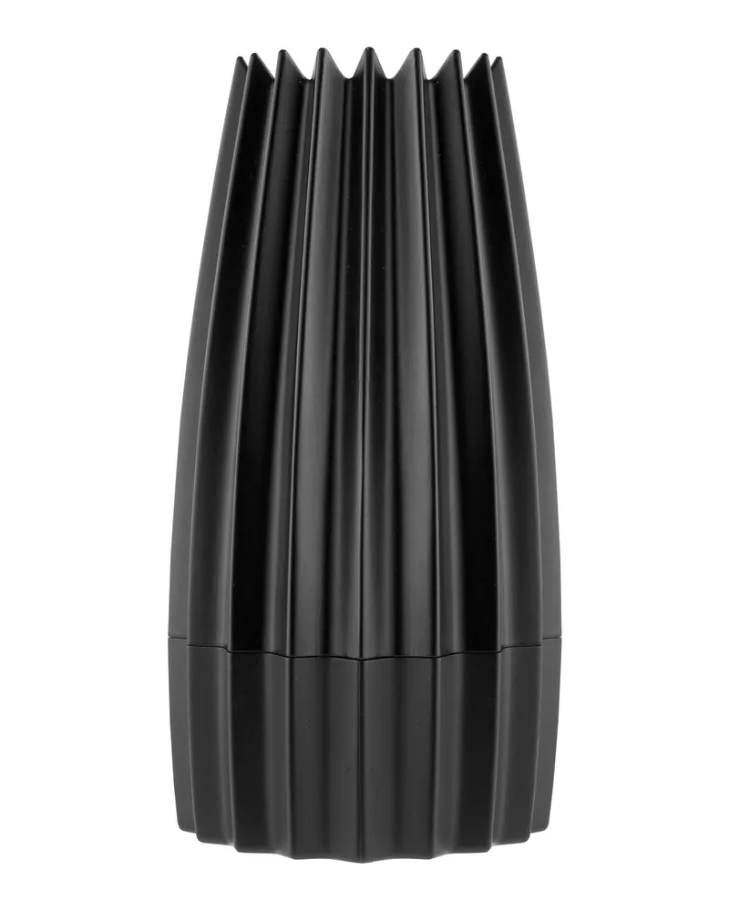 Alessi Gewürzmühle Gring - Schwarz - Gussaluminium - Designer William Alsop 