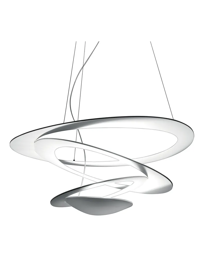 Artemide Pendelleuchte Pirce - Gold - klarlackbeschichtetes Aluminium - Designer Giuseppe Maurizio Scutellà 