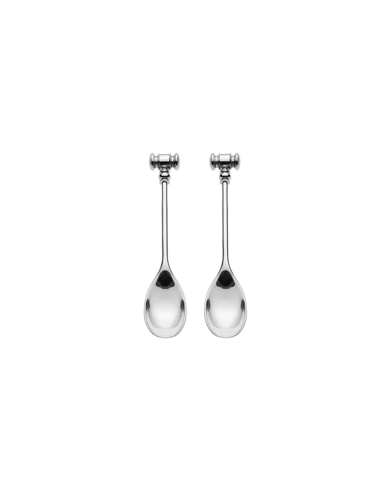 Alessi Löffel Dressed - Metall - rostfreier Stahl - Designer Marcel Wanders 