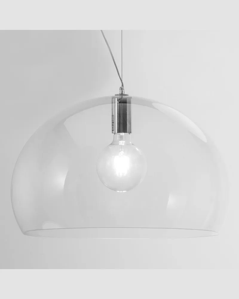 Kartell Pendelleuchte FL/Y - Grün - PMMA - Designer Ferruccio Laviani 