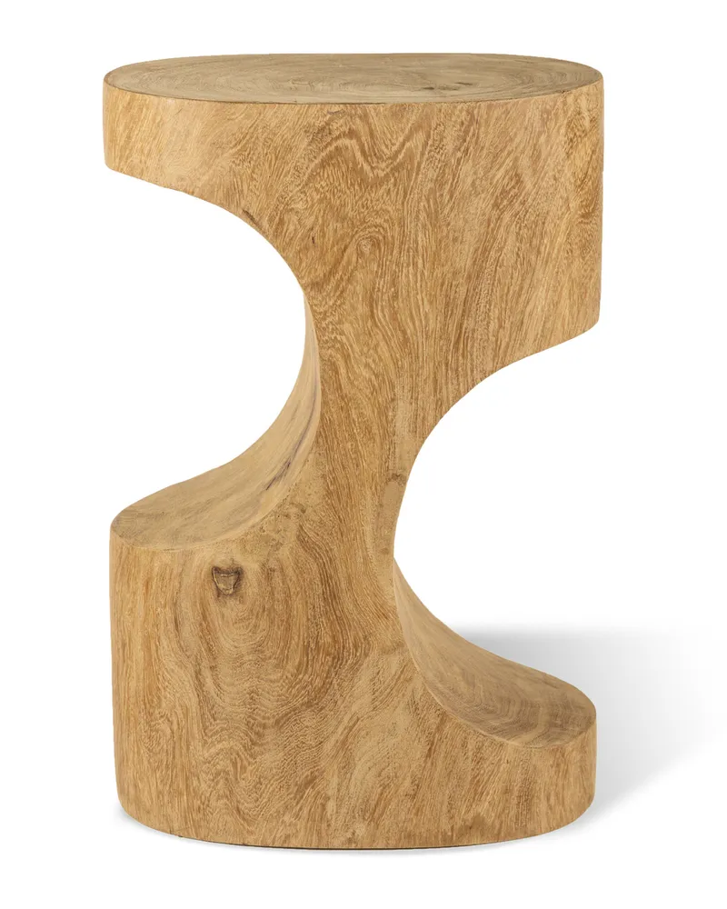 POLSPOTTEN Hocker Afrique - Holz natur - Dimbholz - Designer MODO architettura + design 