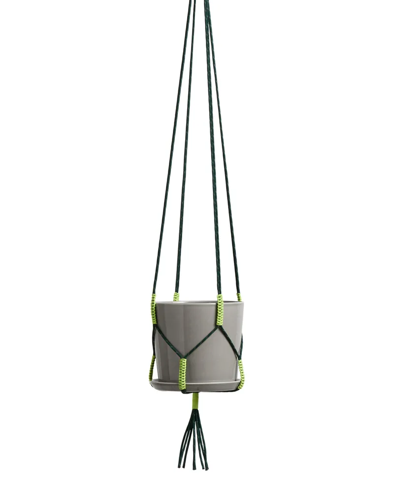 Hay Halterung für Blumentopf Phanta Plant Hanger - Blau - Recyceltes Polyester - Designer Phanta 