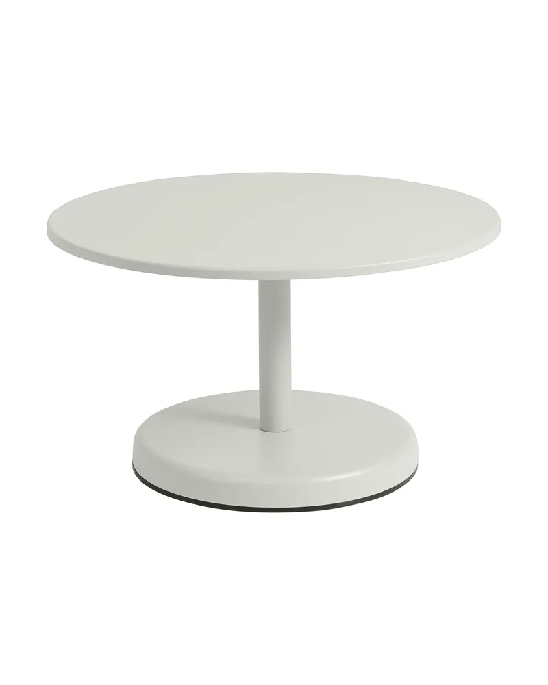 Muuto Couchtisch Linear - Grau - Stahl - Designer Thomas Bentzen 