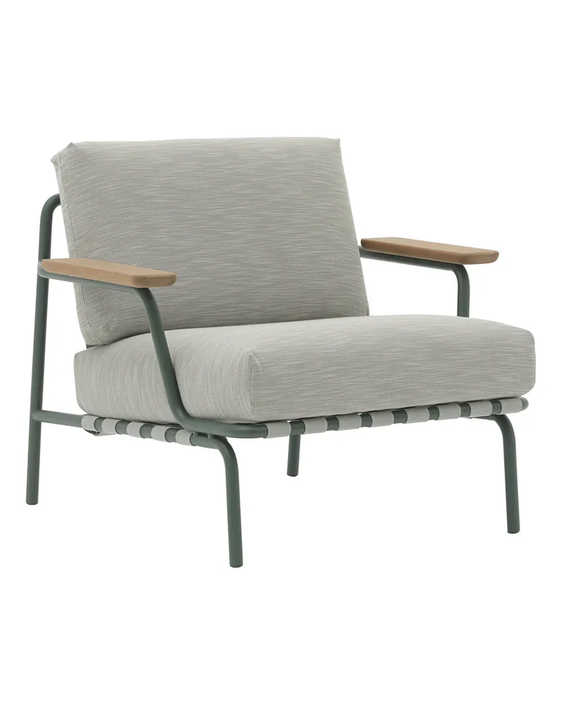Muuto Gepolsterter Sessel Settle - Grau - Polyester-Gurtband - Designer Anderssen & Voll 