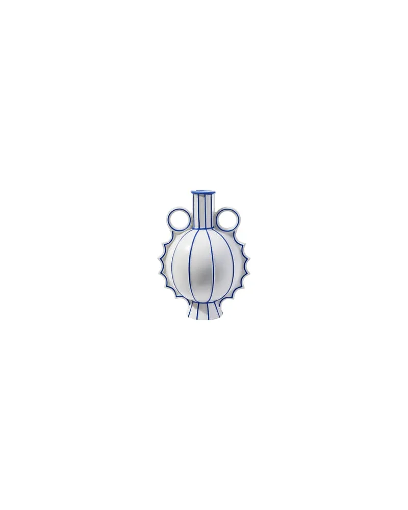 Jonathan Adler Vase Venezia - Weiß - Porzellan - Designer Jonathan Adler 