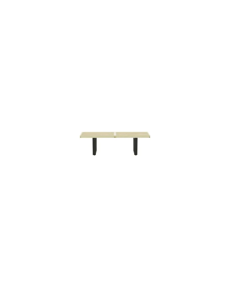 Vitra Bank Nelson Bench - Holz natur - Esche massiv - Designer Angelo Natuzzi 