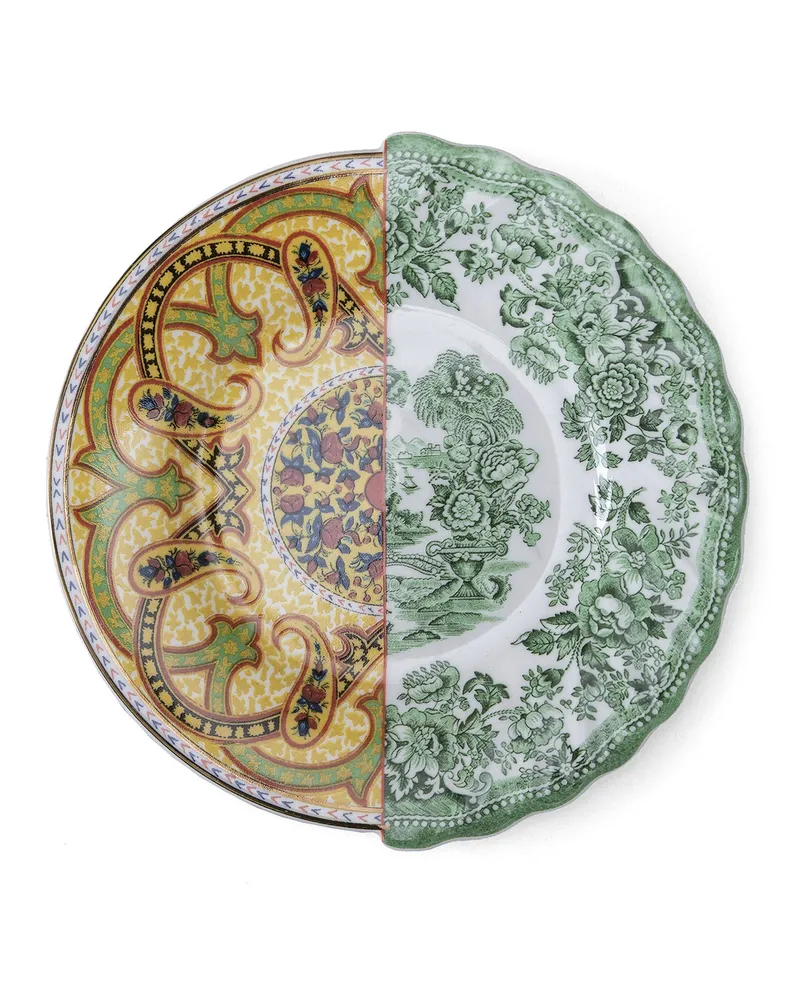Seletti Dessertteller Hybrid - Bunt - Porzellan - Designer Studio CTRLZAK 