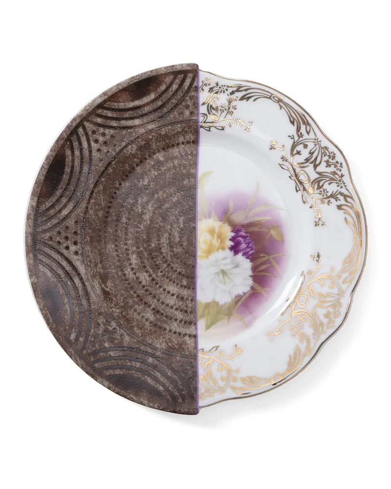 Seletti Dessertteller Hybrid - Bunt - Porzellan - Designer Studio CTRLZAK 